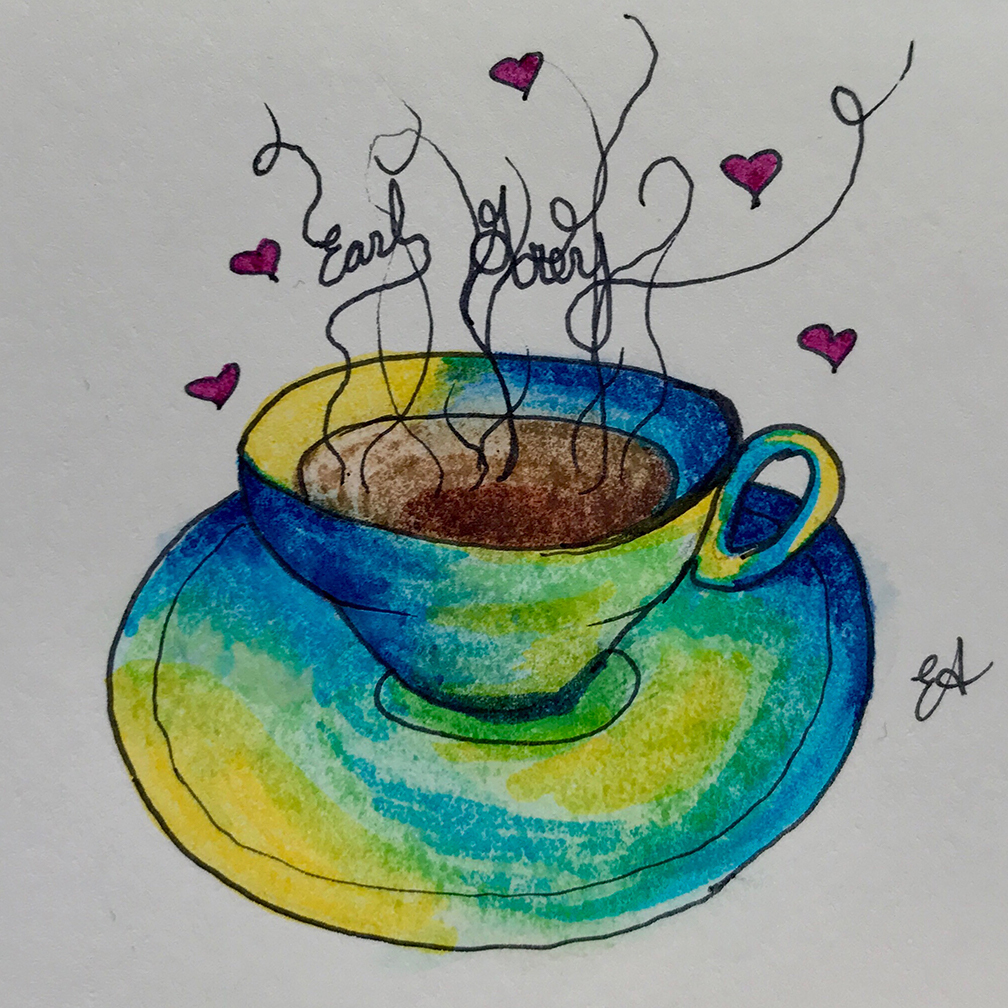 Cup of Tea art sketch