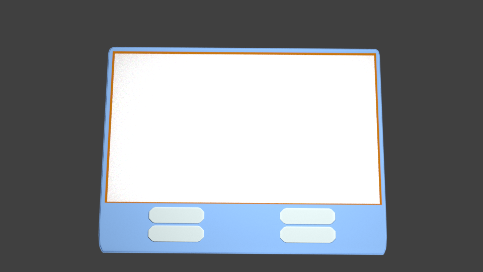 3D Interface: Task Screen.